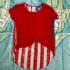 🦋American flag shirt